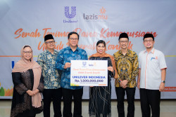 Lazismu Terima Dana Kemanusiaan Rp1,5 Miliar dari Unilever