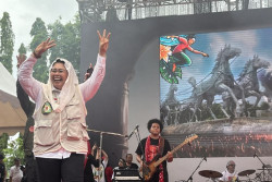 Kampanye di Kulonprogo, Yenny Wahid: Jangan Mau Pilih karena Bansos
