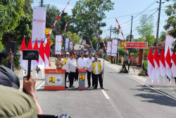 Jokowi dan Sultan HB X Meresmikan Ruas Jalan Baron