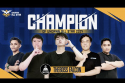 Tim Indonesia Boss Falcon Kalahkan Thailand di Final Undawn AllStar