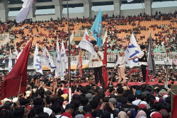 Kampanye di Bogor, Ganjar Singgung dan Salahkan Lagi Program Makan Siang Prabowo