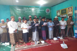Ulama di Basis NU Mlangi Sleman Deklarasi Mendukung Ganjar-Mahfud di Detik Terakhir