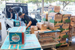 Saksi TPS Ganjar-Mahfud di Pesisir Gunungkidul Digelontor Bantuan Logistik dan Konsumsi