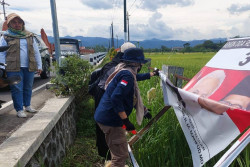 Masa Tenang Pemilu 2024, Bawaslu DIY Gencarkan Penertiban Alat Peraga Kampanye