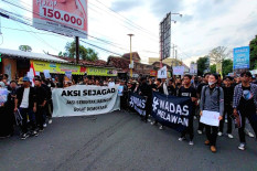 Polisi Sempat Alihkan Arus Lalu Lintas Menuju Simpang Tiga Gejayan