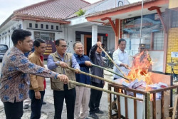 Ribuan Surat Suara Rusak di Temanggung Dimusnahkan KPU