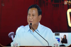 Hasil Exit Poll LSI Denny JA, Prabowo Unggul 58 Persen