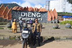 Konsumen Pertama Menjajal Yamaha Lexi LX 155 ke Dieng