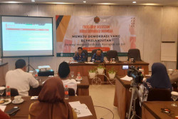 Pertahankan Indeks Demokrasi Indonesia, Bakesbangpol DIY Gelar FGD