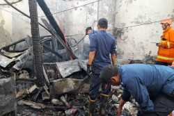 Satu Orang Meninggal Dunia dalam Kebakaran Toko Klontong di Sragen