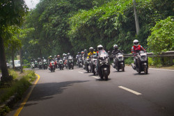 Touring & Jelajah Wisata Jateng-DIY Bareng Yamaha Lexi LX 155: Tanjakan Gunung Telomoyo Enteng Banget