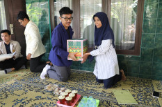 Beri Dukungan Moral, Mahasiswa Sambangi Keluarga Mendiang Budi Susanto