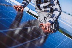 Pembangkit Listrik Tenaga Surya 10 MW di IKN Dioperasikan
