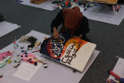 Ratusan Pelajar dan Mahasiswa Berkompetisi Karya Kaligrafi di UII Ramadan Fair 2024