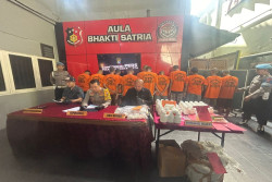 Satu Bulan, Polresta Jogja Tangkap 13 Tersangka Kasus Narkoba
