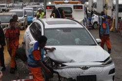 Kecelakaan Gerbang Tol Halim, Pengemudi Truk Jadi Tersangka