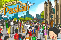 Jokowi Ucapkan Selamat Paskah: Semoga Semangat Paskah Memberi Kedamaian