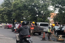Pemkab Sleman Kebut Perbaikan Jalan Sambut Pemudik Lebaran