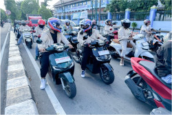 Honda Istimewa Bersama Media dan Blogger Vlogger Ngabuburide Keliling Kota Jogja