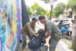 Viral ODGJ di Jalan Taman Siswa Jogja Meronta Saat Diamankan Satpol PP