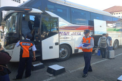 BPTD Cek Kelaikan Armada dan Kesehatan Sopir di Terminal Giwangan