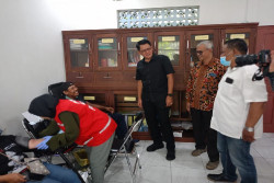 Wabup Kunjungi Aksi Donor Darah Massal di Gereja Pojok Sleman