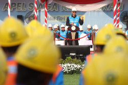 Gelar Apel Siaga Kelistrikan, GM PLN UID Jateng DIY Pantau Langsung Kesiapan Keandalan Listrik Lebaran 2024