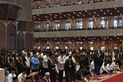 Presiden dan Wapres Tunaikan Salat Id di Istiqlal