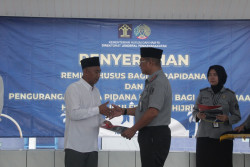 Puluhan Napi di Rutan Wates Terima Remisi Lebaran 2024