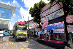 Ratusan Pemudik Jogja Kembali Ke Jakarta Bersama Balik Bareng Honda 2024