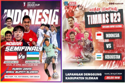 Daftar Lokasi Nobar Timnas Indonesia U-23 vs Uzbekistan U-23 di DIY, Ada di Masjid, Kampus, hingga Museum