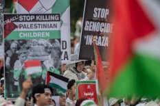 Polisi Tangkap 300 Demonstran Pro Palestina di New York