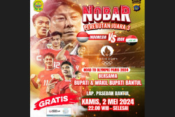 Pemkab Bantul Gelar Nobar Timnas Indonesia Vs Irak di Lapangan Paseban Nanti Malam
