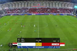 Timnas Indonesia Kalah 1-2 dari Irak pada Laga Perebutan Juara 3 Piala Asia 2024