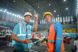 PLN Sukses Kawal Keandalan Pasokan Listrik Gelaran Proliga Jatidiri 2024 dengan Backup Listrik 4 Lapis Tanpa Kedip