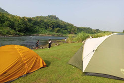 Kreatif, Warga di Bantul Ubah Pinggir Pertemuan Sungai Oya dan Sungai Opak Jadi Lokasi Wisata Khusus
