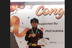 Lagi, Ardy Mansyah Sabet Medali Emas pada Kejuaraan Nasional Taekwondo Cup 2024