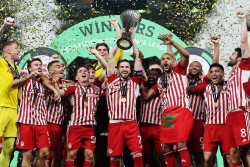 Hasil Olympiacos vs Fiorentina 1-0, The Thrylos Tampil sebagai Juara Liga Conference