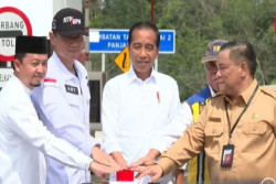 Jokowi Resmikan Jalan Tol Pekanbaru-Padang Ruas Bangkinang-Pangkalan