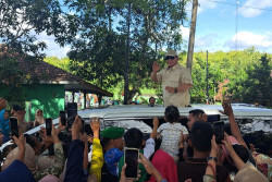 Tinjau Ketersediaan Air di Gunungkidul, Prabowo Akan Bangun Sumur Bor Lagi untuk Lahan Seluas 7.000 Hektare