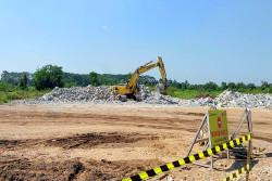 Pengerjaan Material Timbunan Tol Jogja Solo Semakin Masif
