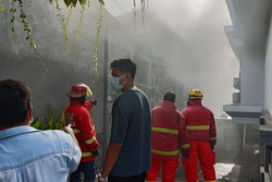 Labfor Selidiki Penyebab Kebakaran Gudang Elpiji yang Sebabkan 18 Korban Luka di Denpasar