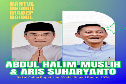 Beredar Foto Halim-Aris Sebagai Pasangan Bakal Calon di Pilkada Bantul, Ini Tanggapan Bupati Halim