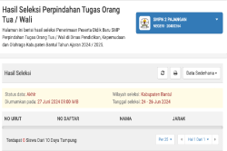 PPDB SMP: Ratusan Kuota Jalur Perpindahan Orang Tua di Bantul Kosong