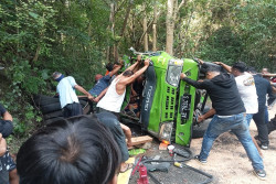 Kecelakaan Minibus di Dlingo, Korban Masih dalam Proses Evakuasi