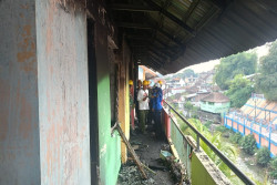 4 Kamar Rusunawa Cokrodirjan Kota Jogja Hangus Terbakar, Ini Dugaan Penyebabnya