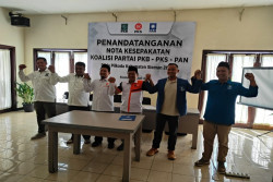 Meski Sudah Tergabung di Koalisi Sleman Bersatu, PKS Tandatangani Kesepakatan dengan PAN dan PKB