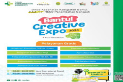 Dinkes Buka Layanan Pemeriksaan Kesehatan Gratis Selama Bantul Creative Expo 2024 di Pasar Seni Gabusan