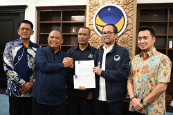 Sah! Harda-Danang Terima Rekomendasi dari NasDem untuk Pilkada Sleman 2024