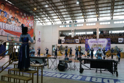 Tim Drumband Gunungkidul Berlaga di PON XXI Aceh